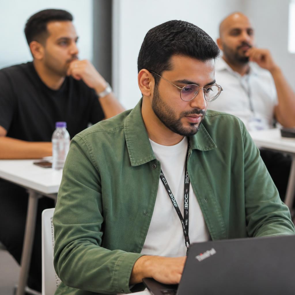 Participant in an online session